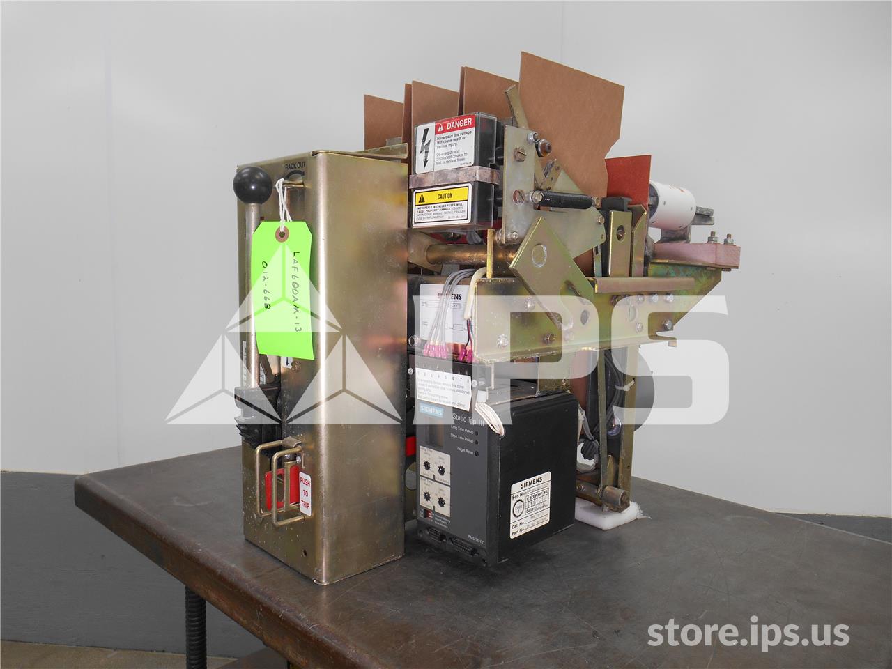 600 Amps, Sa Laf-600a Mo/do Parts Unit, Static Trip Iii Ls, 600 Amps Ct, 800 Amps Fuse - Image 4
