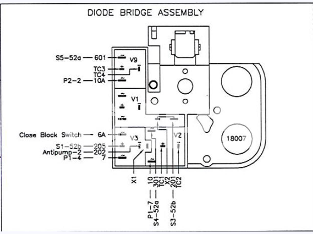 ABB Magnetic Support Diode Bridge Rectifier For Advac - Image 5