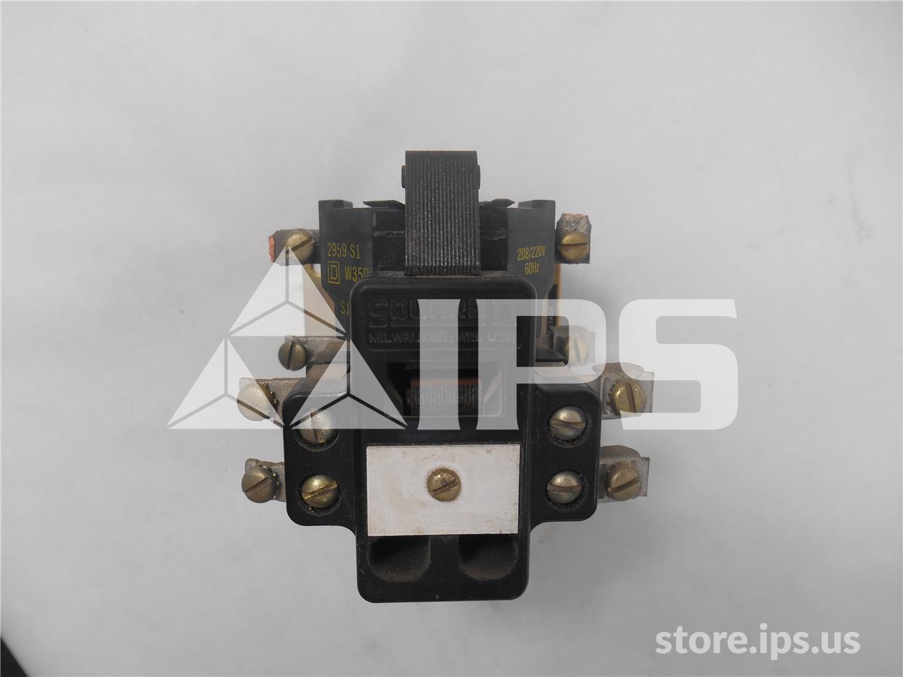Square D 220 Volts AC Type Do-22 Control Relay Series C - Image 3