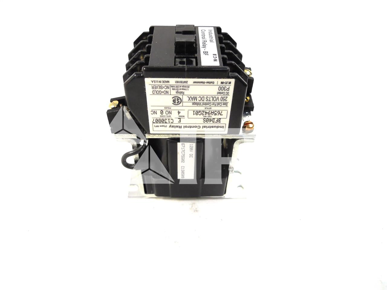 Ch 120 Volts DC Bfd40s Control Relay 4no/4nc Contacts - Image 1