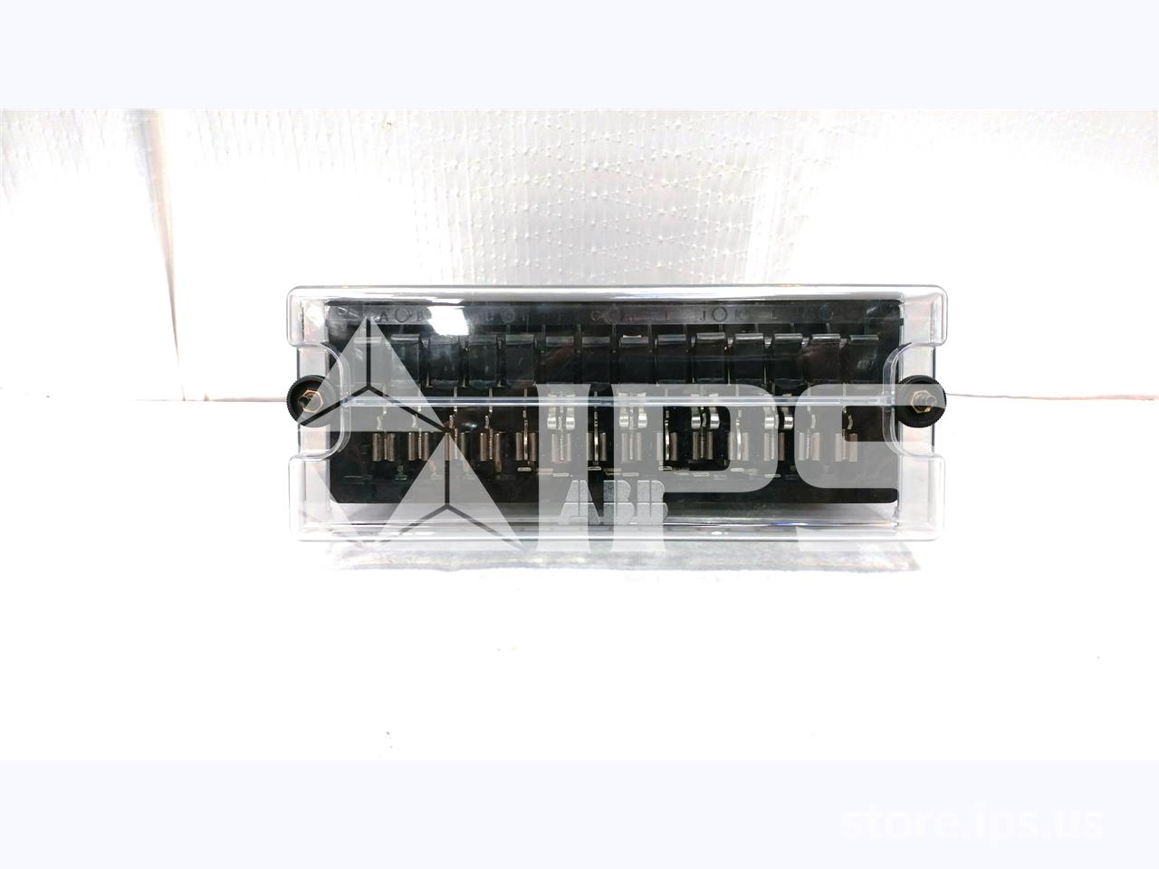 ABB 14 Point Ft-14 Flexitest Switch 6potential, 4 Current, Clear Cover - Image 1