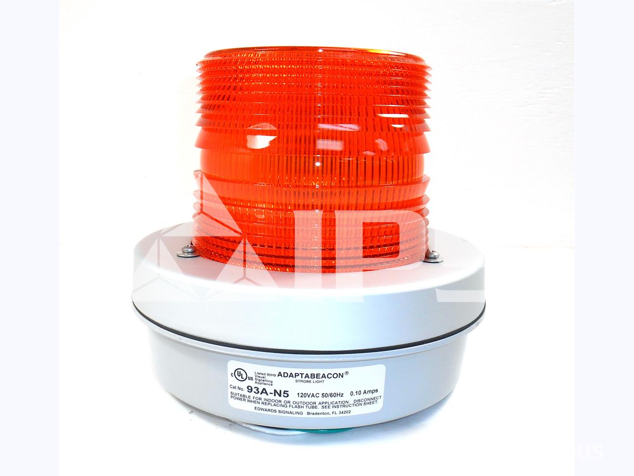 Edwards Amber Strobe Light New 120 Volts AC - Image 1