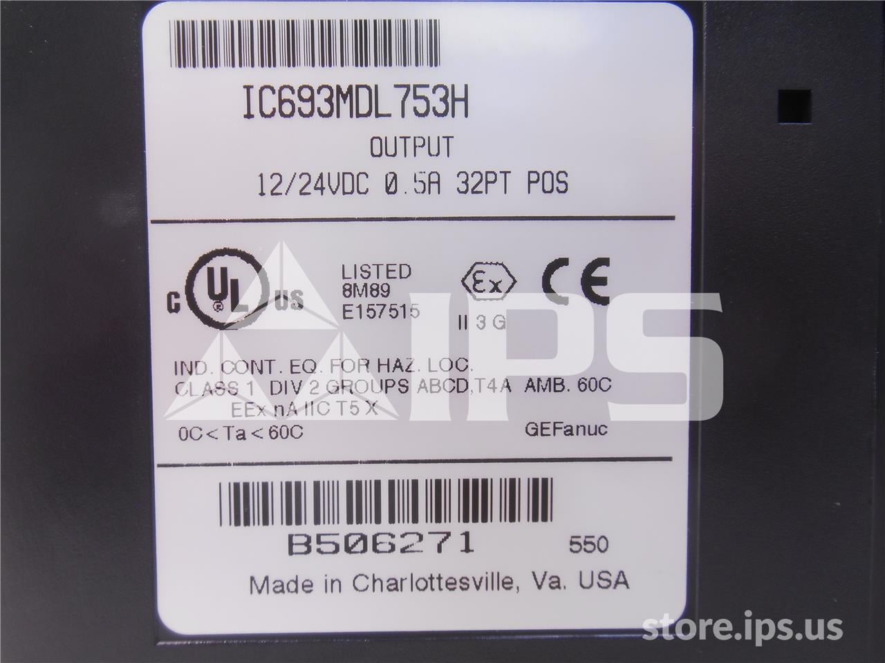 GE Fanuc 12-24 Volts DC Positive Logic Module Series 90-30, 0.5 Amps Output - Image 2
