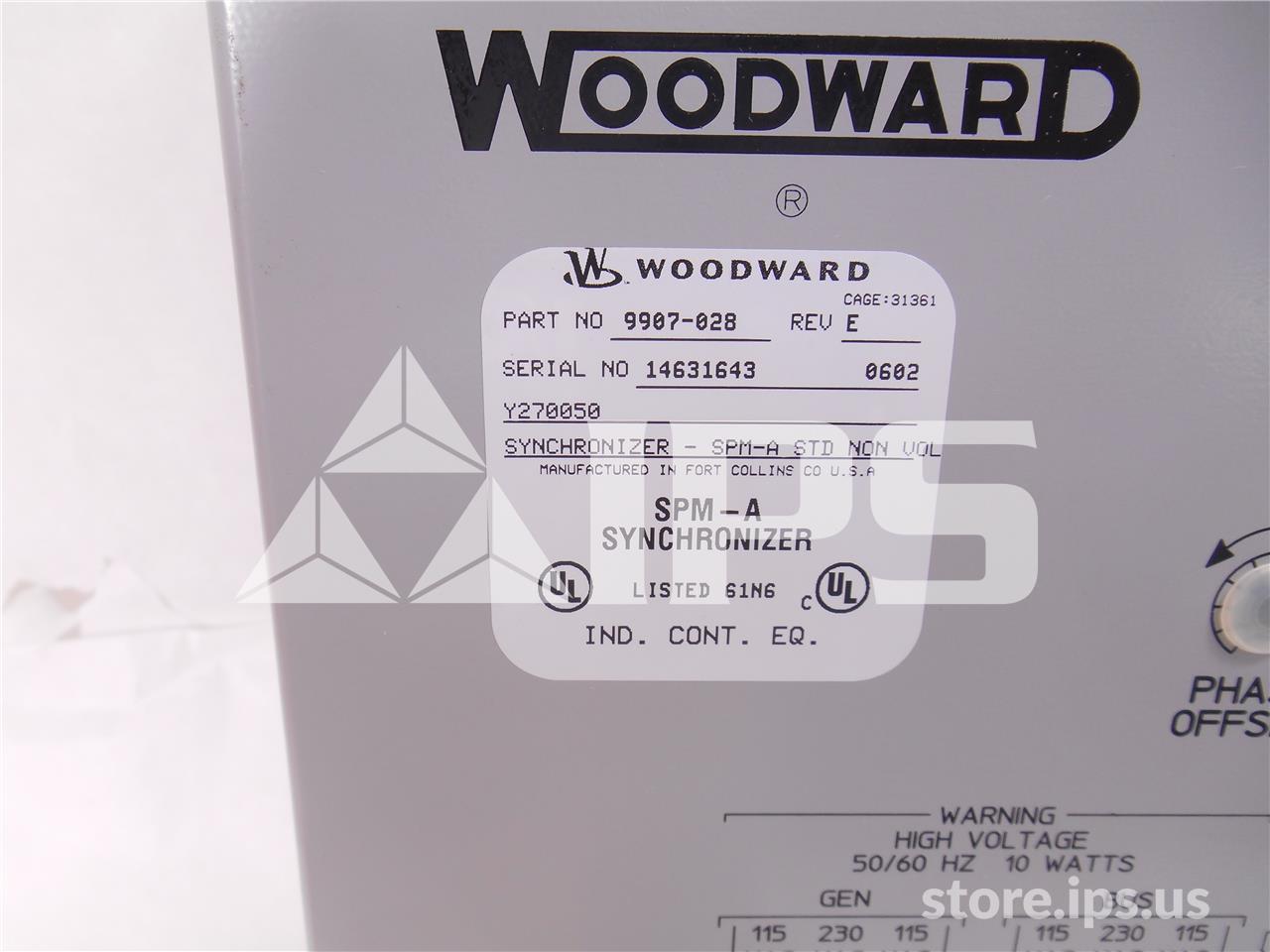 Woodward Spm A Synchronizer 115-230 Volts AC - Image 2