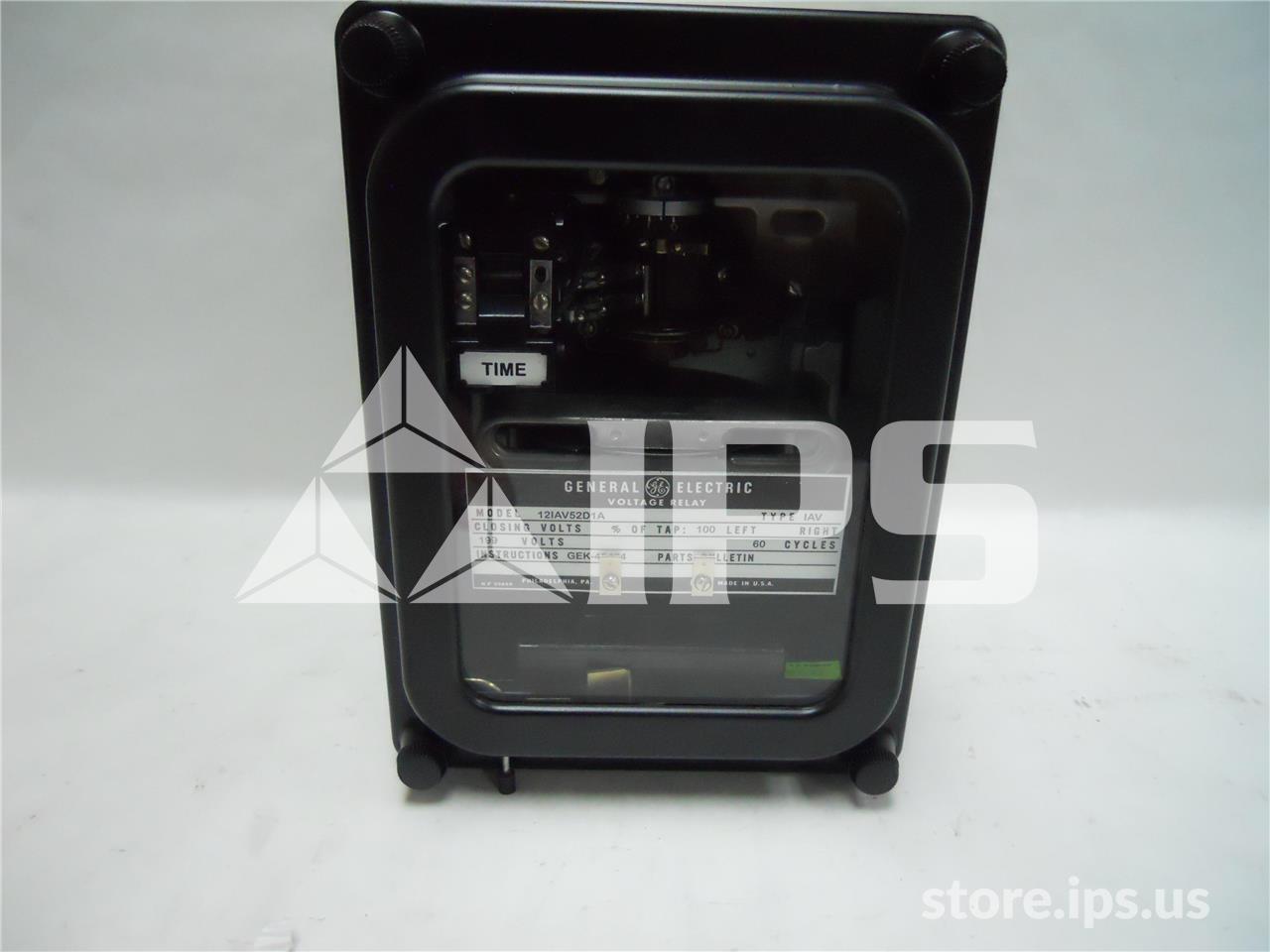 GE Iav Single Phase Over Voltage Relay - Image 1