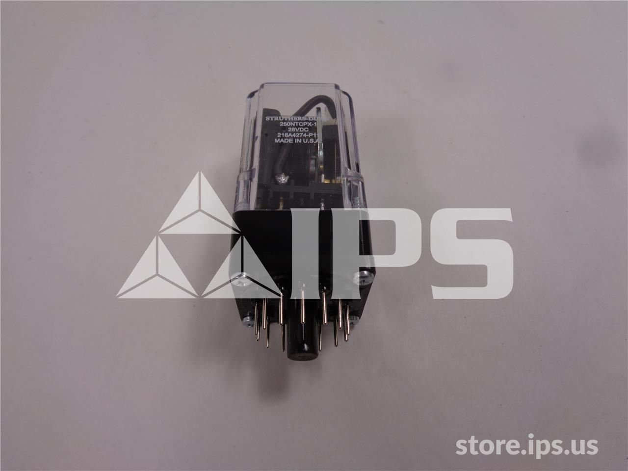GE 28 Volts DC Control Relay New Plug In With Push Button Light Control - Image 2
