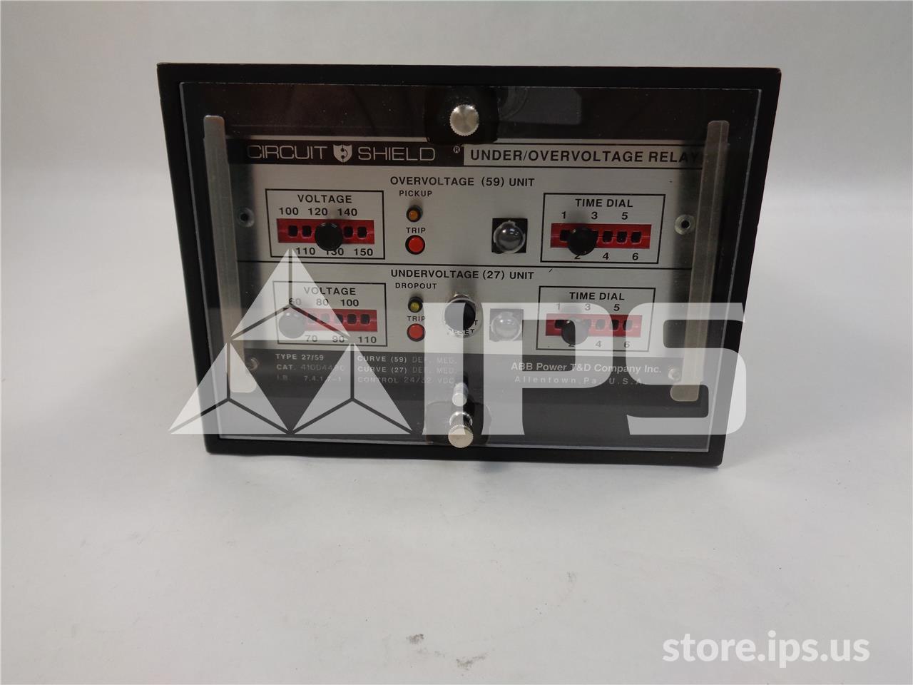 ABB 27/59 Circuit Shield Under/over Voltage Relay - Image 1