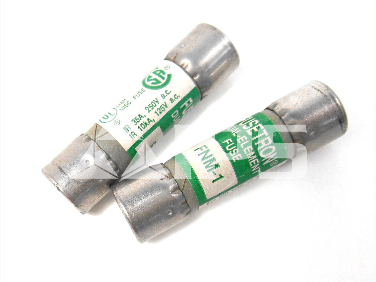 1 Amps Bussmann Current Limiting Fuse Dual Element - Image 1