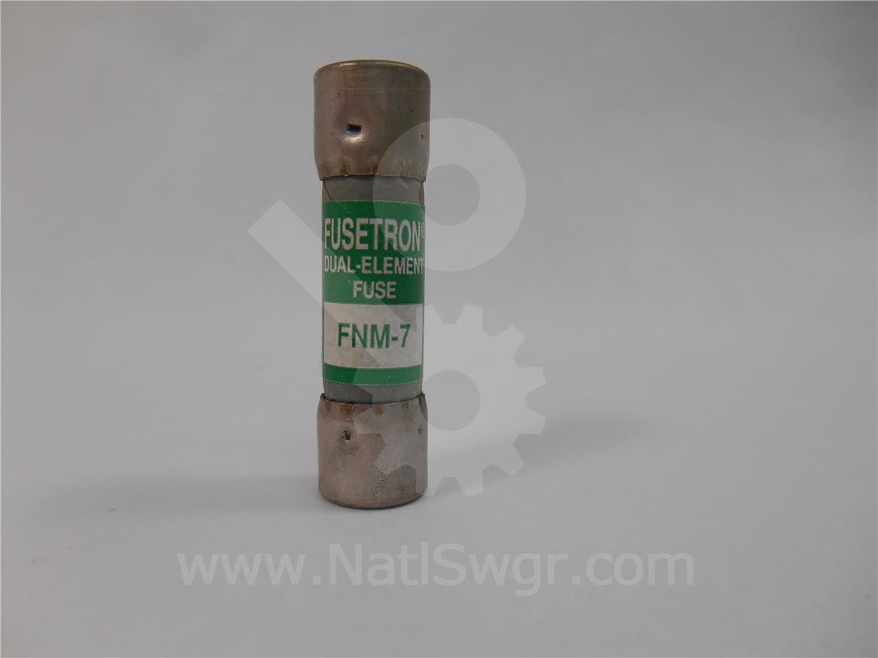 7 Amps Bussmann Curent Limiting Fuse Dual Element - Image 1