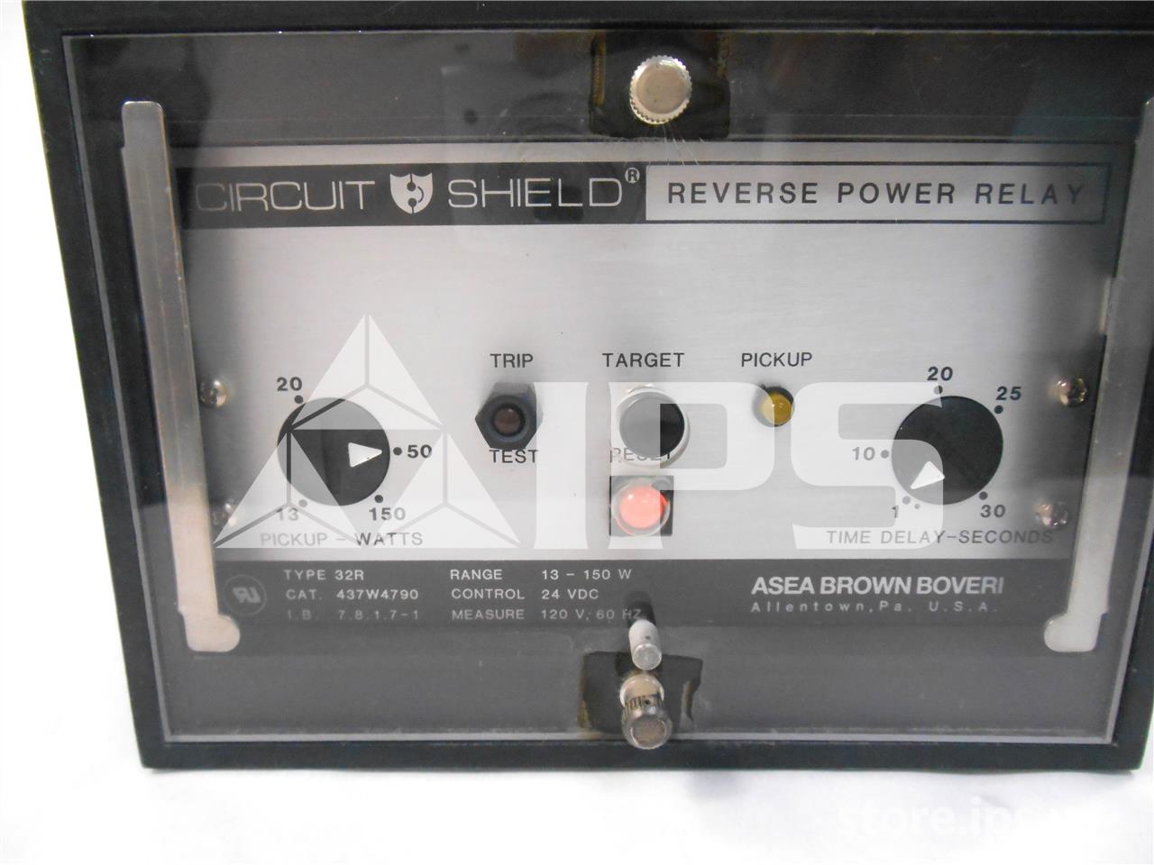 ABB 32r Circuit Shield Reverse Power Relay 24vdc, Range 13-150w, Delay 1-30 - Image 1