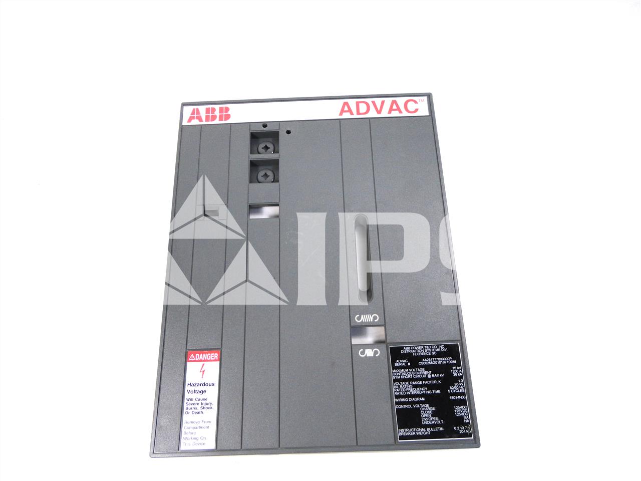 ABB Plastic Front Cover Assembly For Advac Model 3 - Image 3
