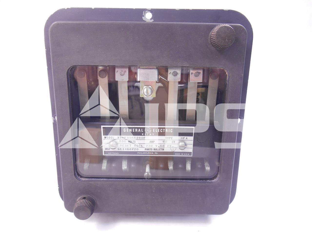 GE Hfa Multi Contact Auxiliary Relay 230vac, 230 Volts AC Reset Coil - Image 1