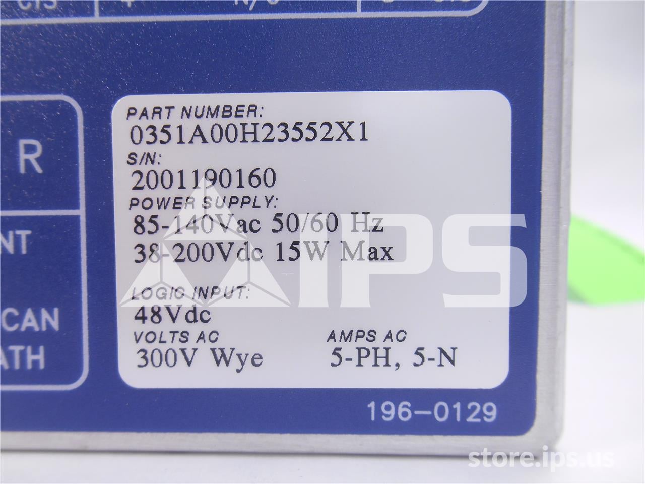 Schweitzer Sel-351a Distribution Protection Relay 125-240vac/dc - Image 3