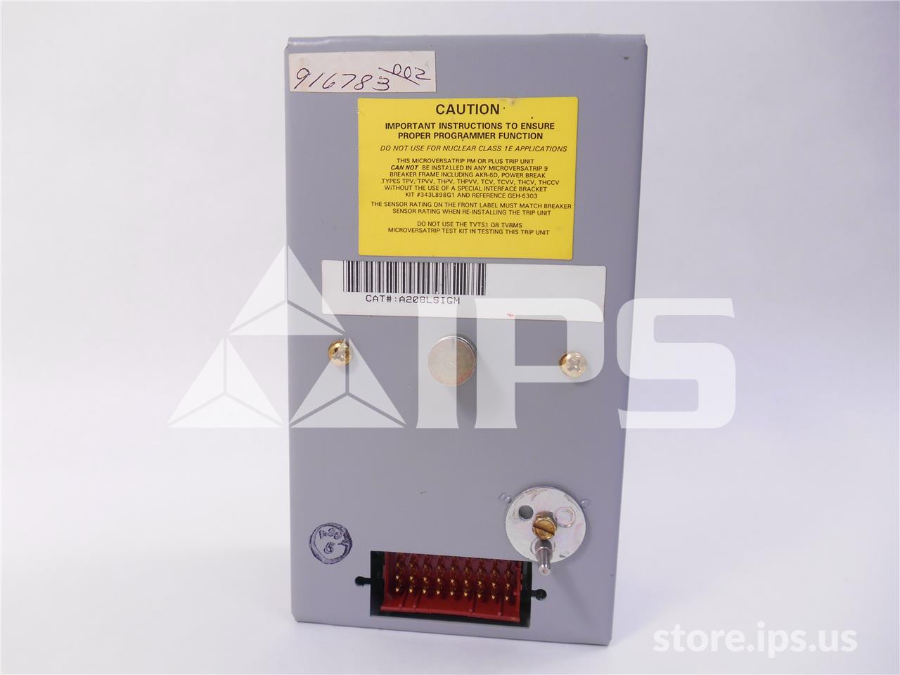 GE Mvt Pm Solid State Programmer Lsig With Metering / Relaying / Communications - Image 2
