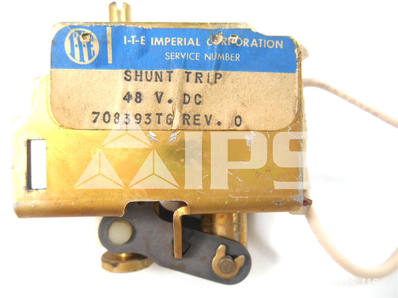 ITE 48 Volts DC Shunt Trip Coil Assembly For K-225 / K-600 / K-800 / K-1600 / K-1600s / K-2000 / K-2000s - Image 4