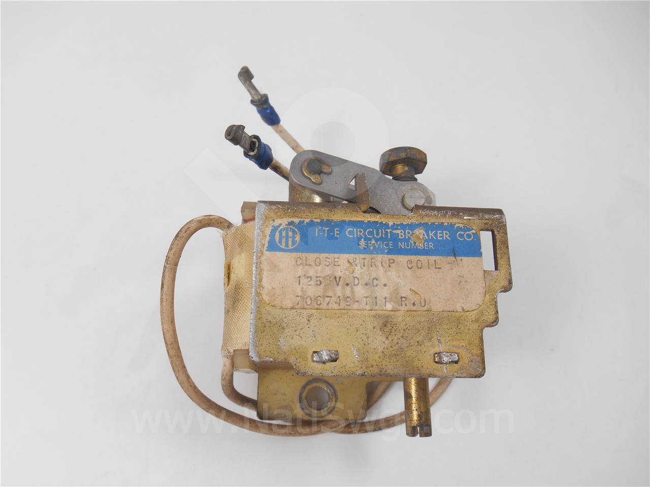 ITE 125 Volts DC Trip / Close Coil Assembly For K-3000 / K-4000 - Image 3