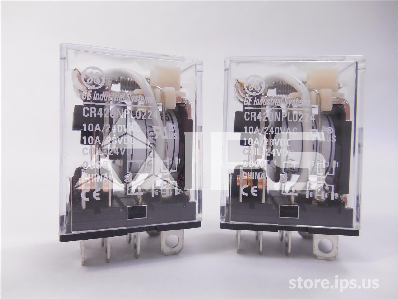 GE 24 Volts DC Control Relay General Purpose - Image 1