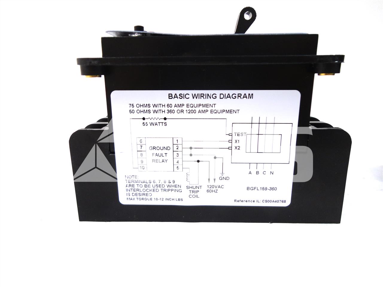 GE Bgfl Ground Fault Relay New - Image 1