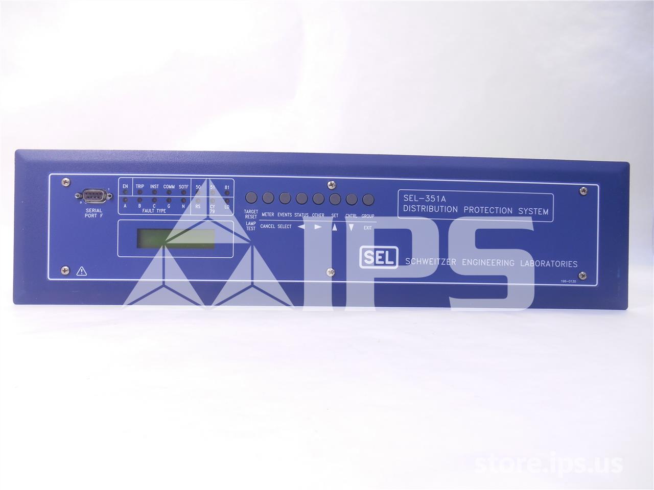 Schweitzer Sel-351a Distribution Protection Relay 24-48 Volts DC - Image 1