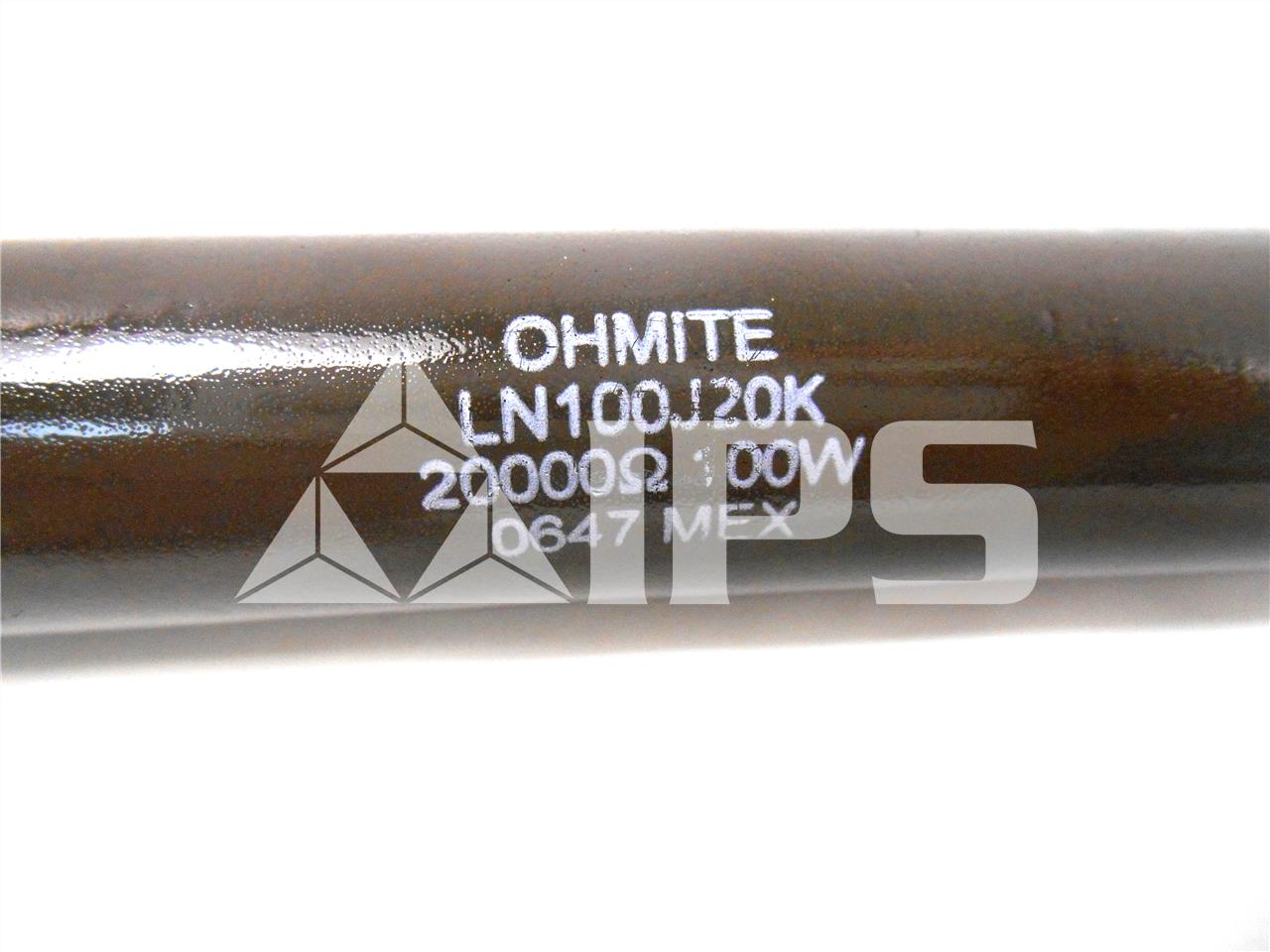 Ohmite 20k Ohm Resistor 100 Watts @ 1400 Volts - Image 1