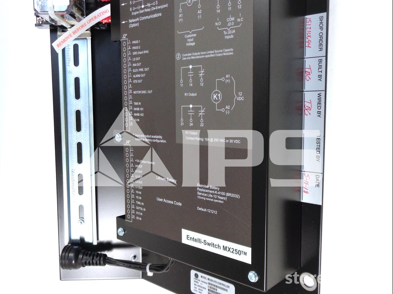 GE Mx200/250 Automatic Transfer Switch (ats) Controller New For