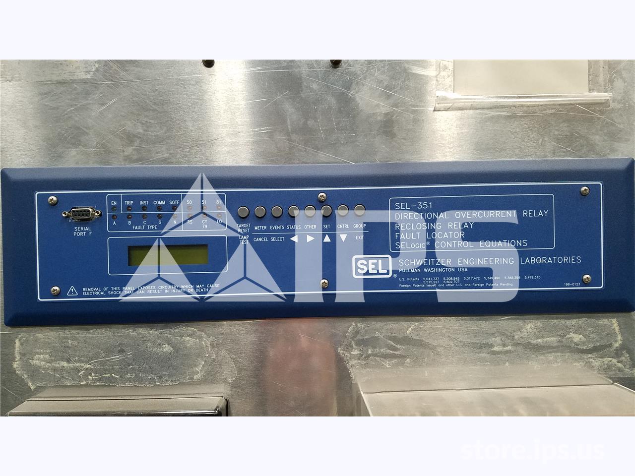 Schweitzer Sel-351 Directional Over Current Protection Relay 48-125 Volts DC - Image 1