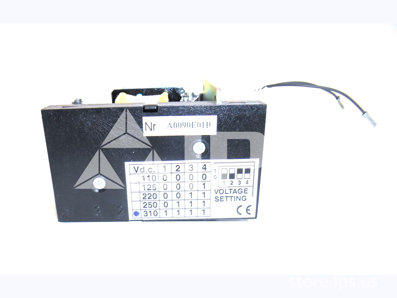 ABB 310 Volts AC Under Voltage (uv) Device Assembly Instantaneous For Megamax F5 - Image 1