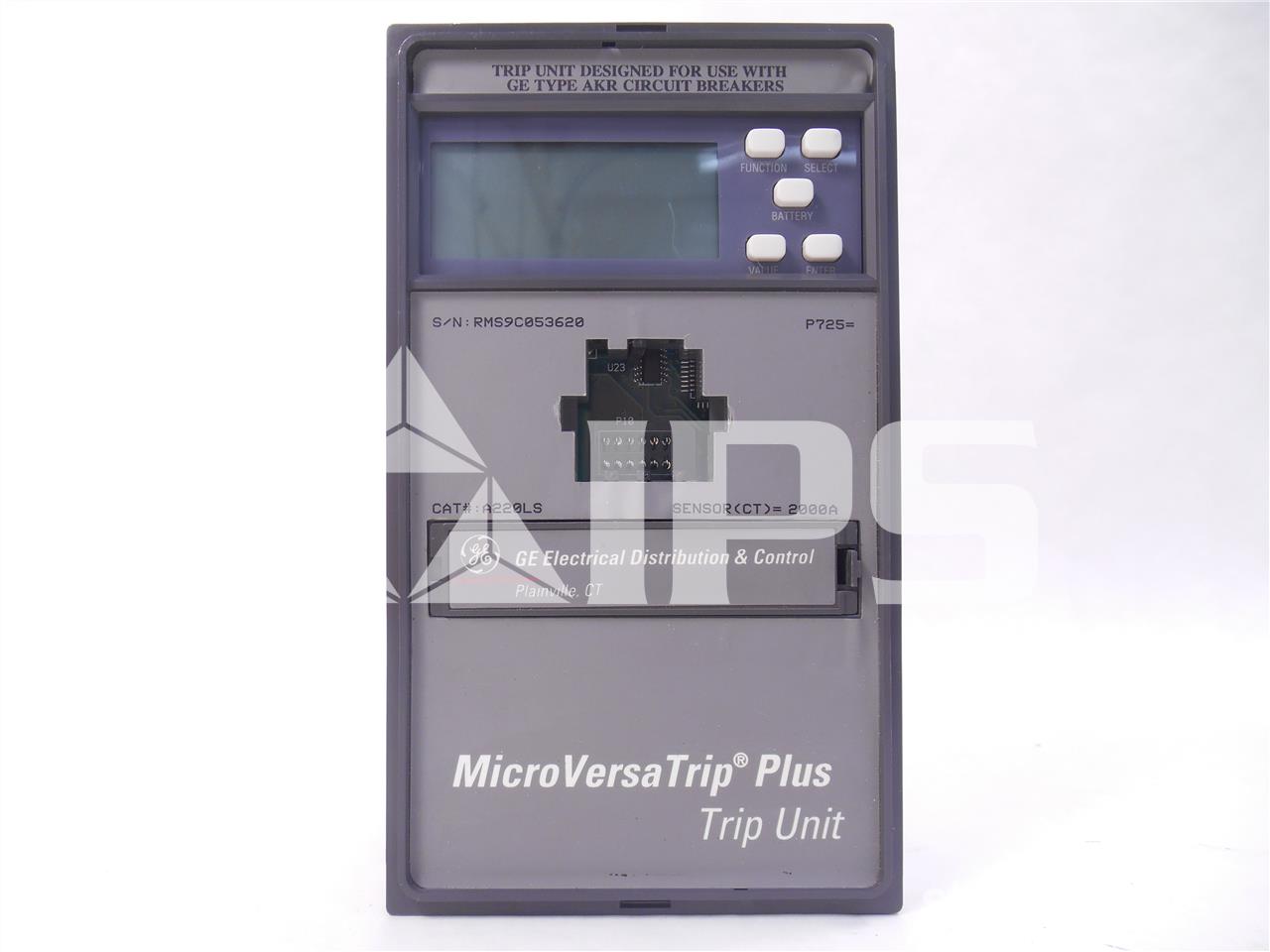 GE Mvt Plus Solid State Programmer Ls For Ak / Akr, 2000 Amps Ct - Image 1