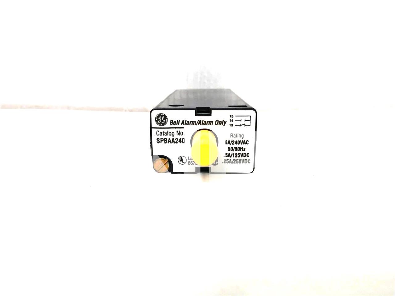 GE Bell Alarm Assembly 1no/1nc New For Power Break Ii - Image 1