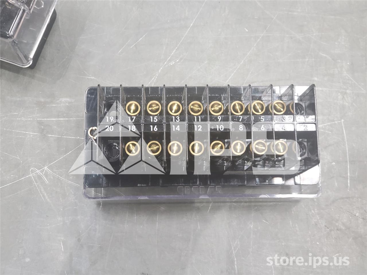 ABB 8 Point Ft-1 Flexitest Switch Unused Surplus 0 Potetial, 8 Current, Clear Cover - Image 2