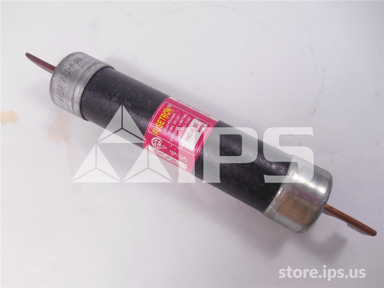 90 Amps Bussmann Current Limiting Fuse Time Delay, Dual Element, Class Rk5 - Image 1