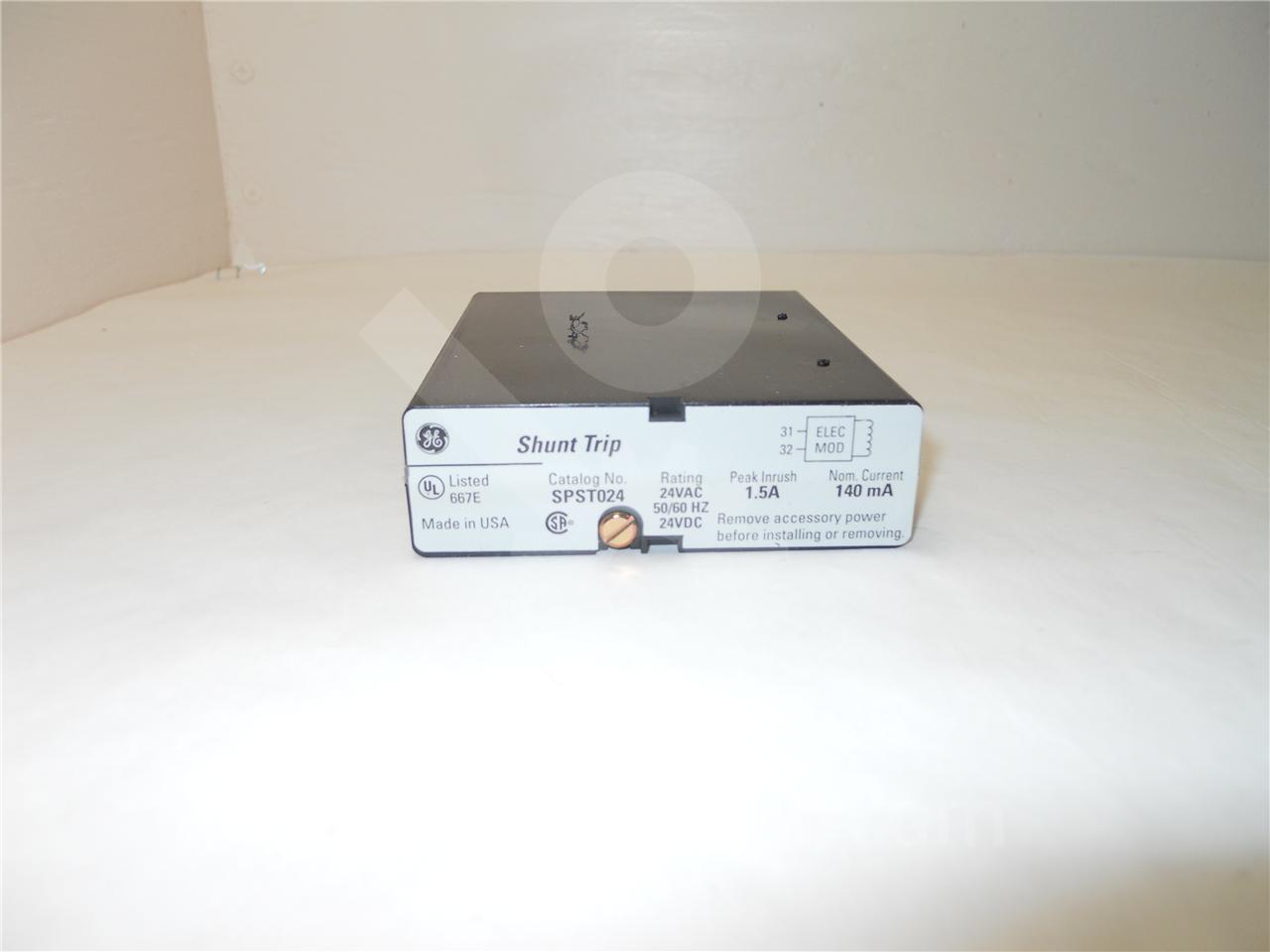 GE 24vac/dc Shunt Trip Module For Power Break Ii - Image 6