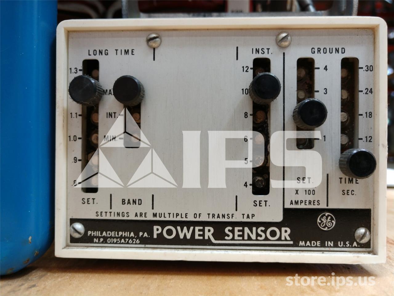 GE Power Sensor Ps-1 Solid State Programmer Lig Ltp .8-1.3, Inst 4-12, Gfp 1-4 X 100, Gfd .06-.30 - Image 3