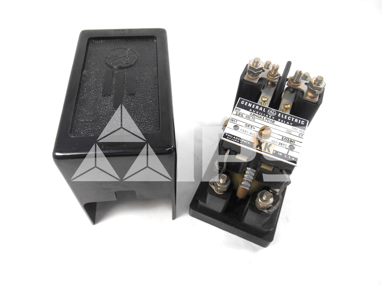 GE 125 Volts DC Hga DC Auxiliary Relay For Ak-50 / Ak-75 / Ak-100 / Magne-blast - Image 1