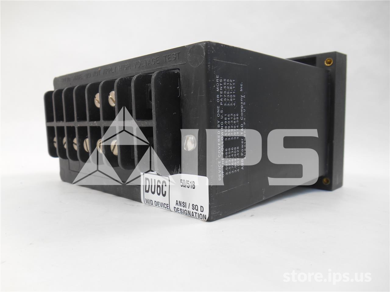 ABB Micro-51 Circuit Shield Over Current Relay 120vac, 1.5-12 Amps Toc, 1-20 Amps Inst - Image 2