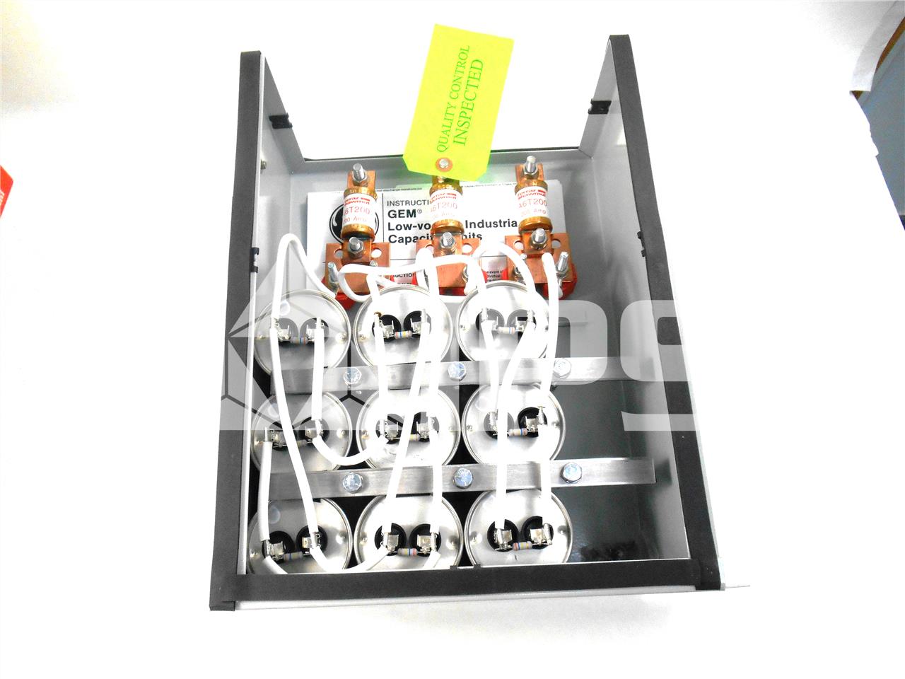GE Three Phase Capacitor Bank New 480v, 35kvar - Image 5