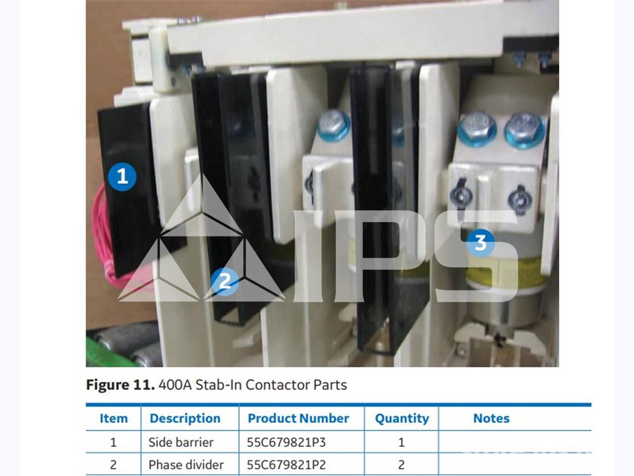 GE Inner Phase Divider For Cr193d Contactor - Image 1