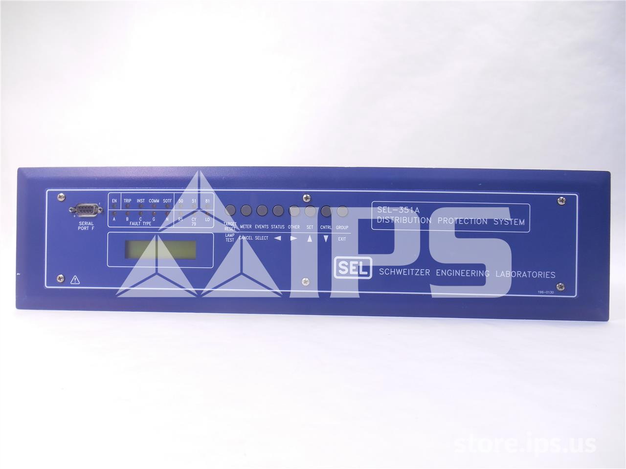 Schweitzer Sel-351a Distribution Protection Relay 125-240vac/dc - Image 1