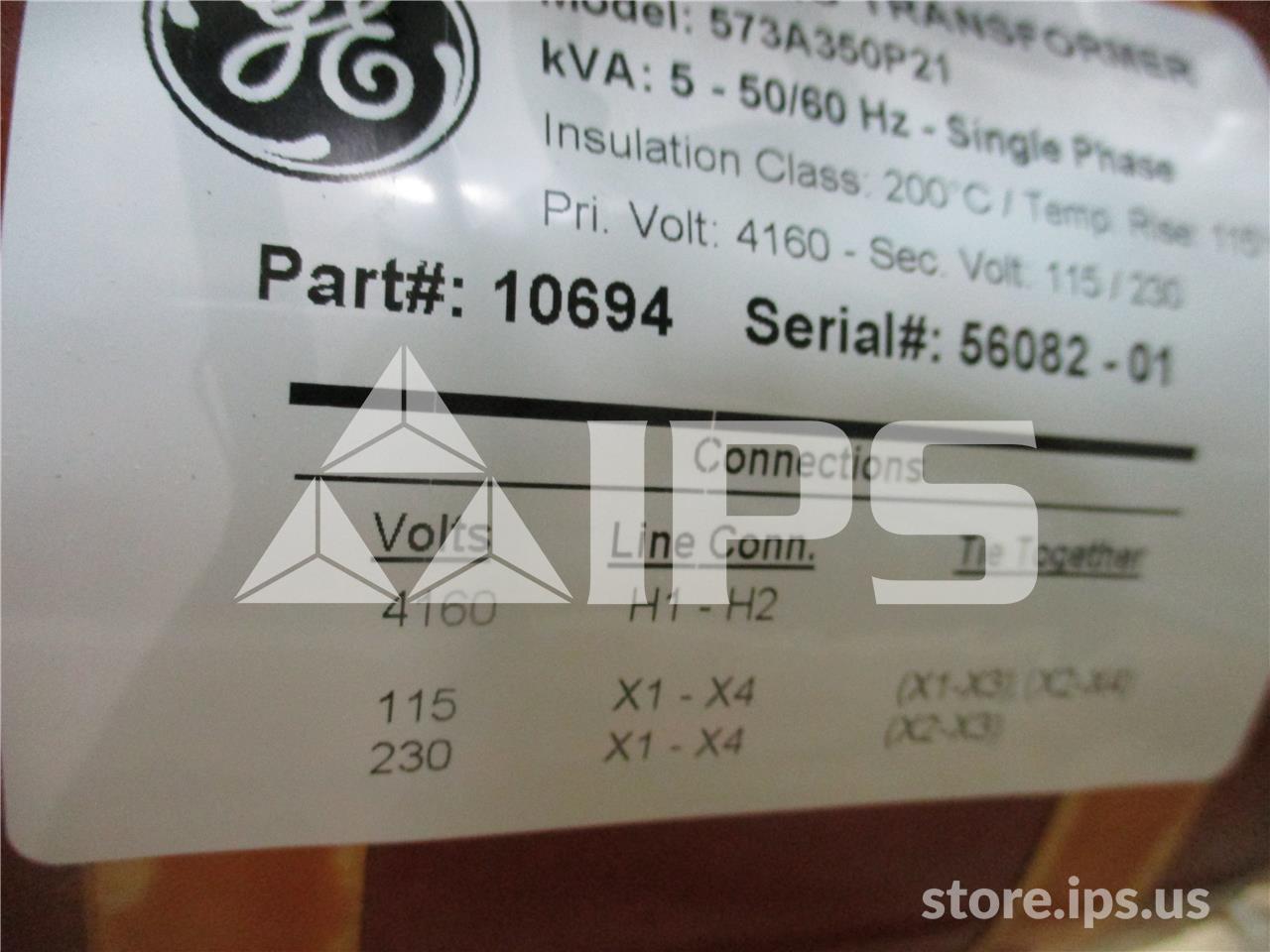 GE Control Power Transformer New 5kva, 4160 230/115 - Image 2