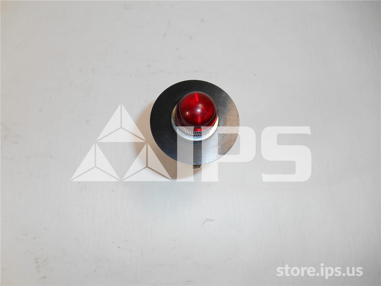 GE Et-16 Red Indicating Light Assembly Red Cap, 120vac, 1900 Ohm Resistor - Image 2