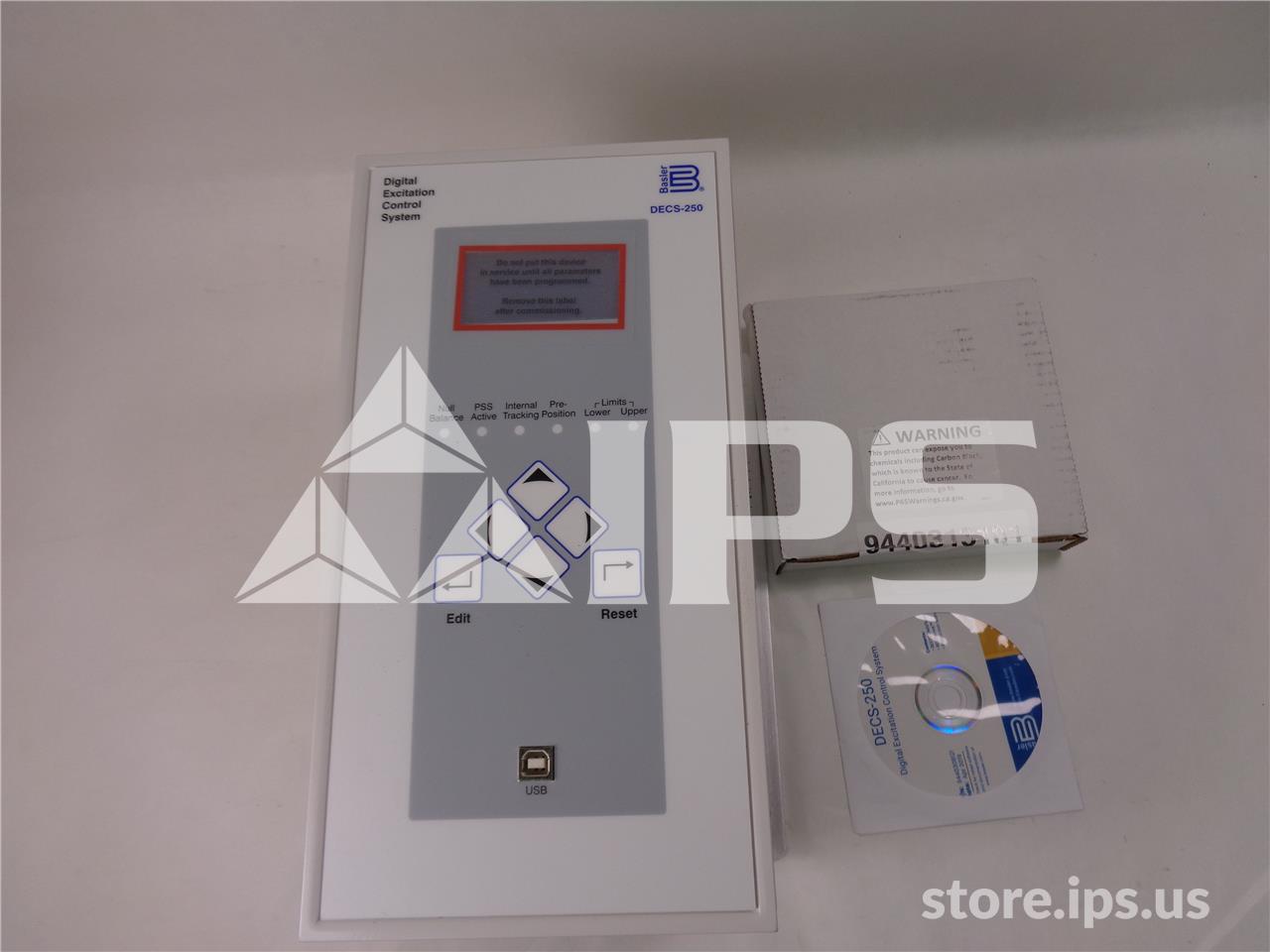 Basler Digital Excitation Control System New 125vac/dc, Voltage Regulator Relay - Image 1