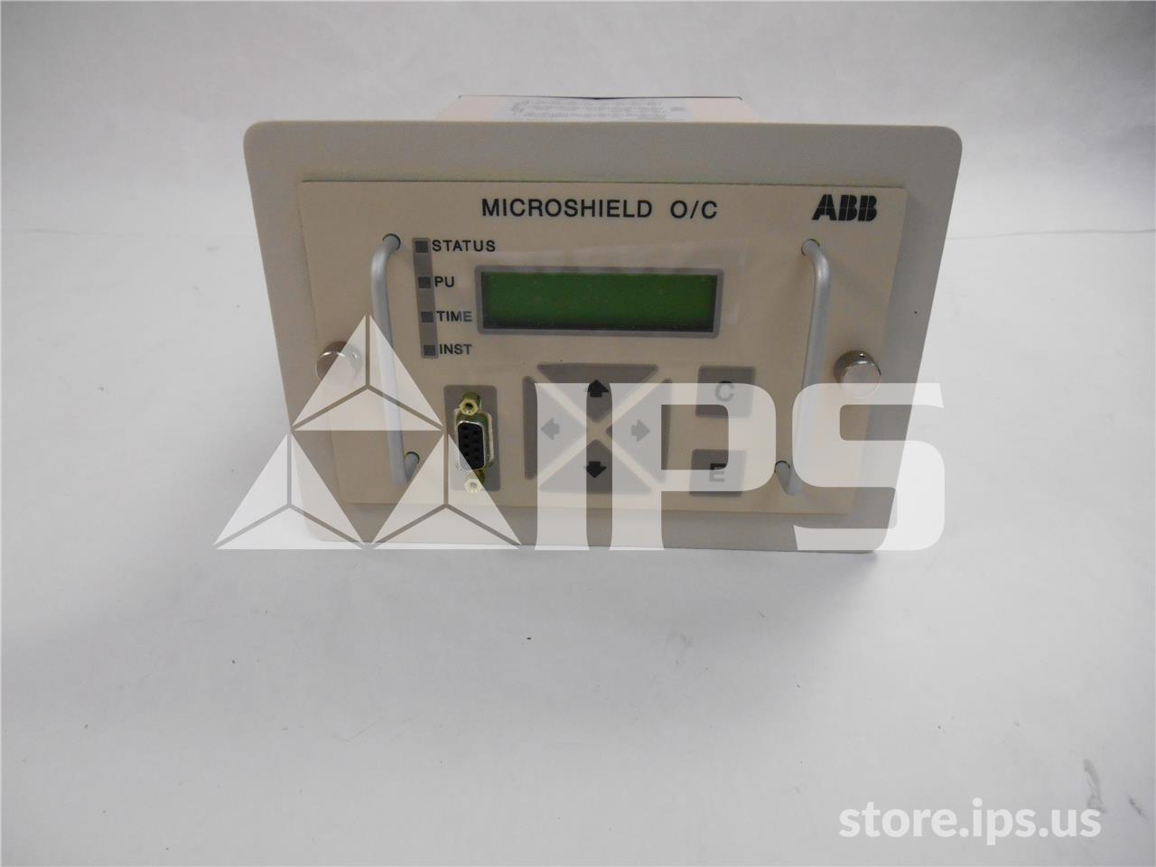 ABB 50/51 Microshield O/c Three Phase Over Current Relay 60-150vdc, 1.5-12 Amps Toc, 1.5-12 Amps Gnd - Image 1
