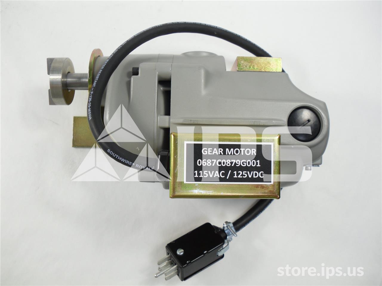 GE 115 Volts AC / 125 Volts DC Elevating Motor New For Magne-blast Switchgear, Non Oem - Image 3