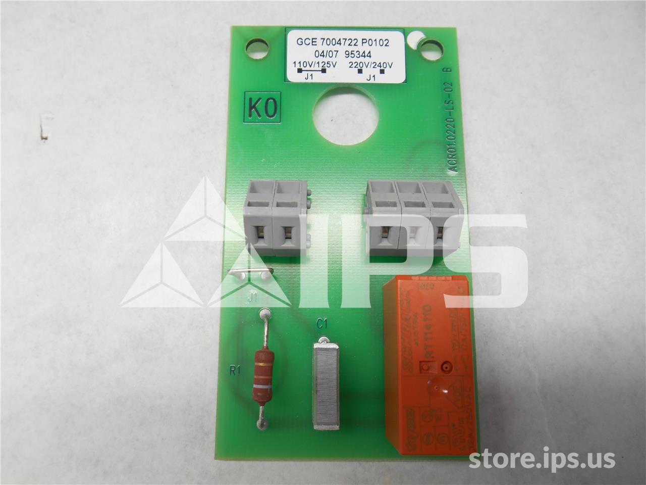 ABB 60-240 Volts DC Control Relay Assembly For Advac Model 3 - Image 1