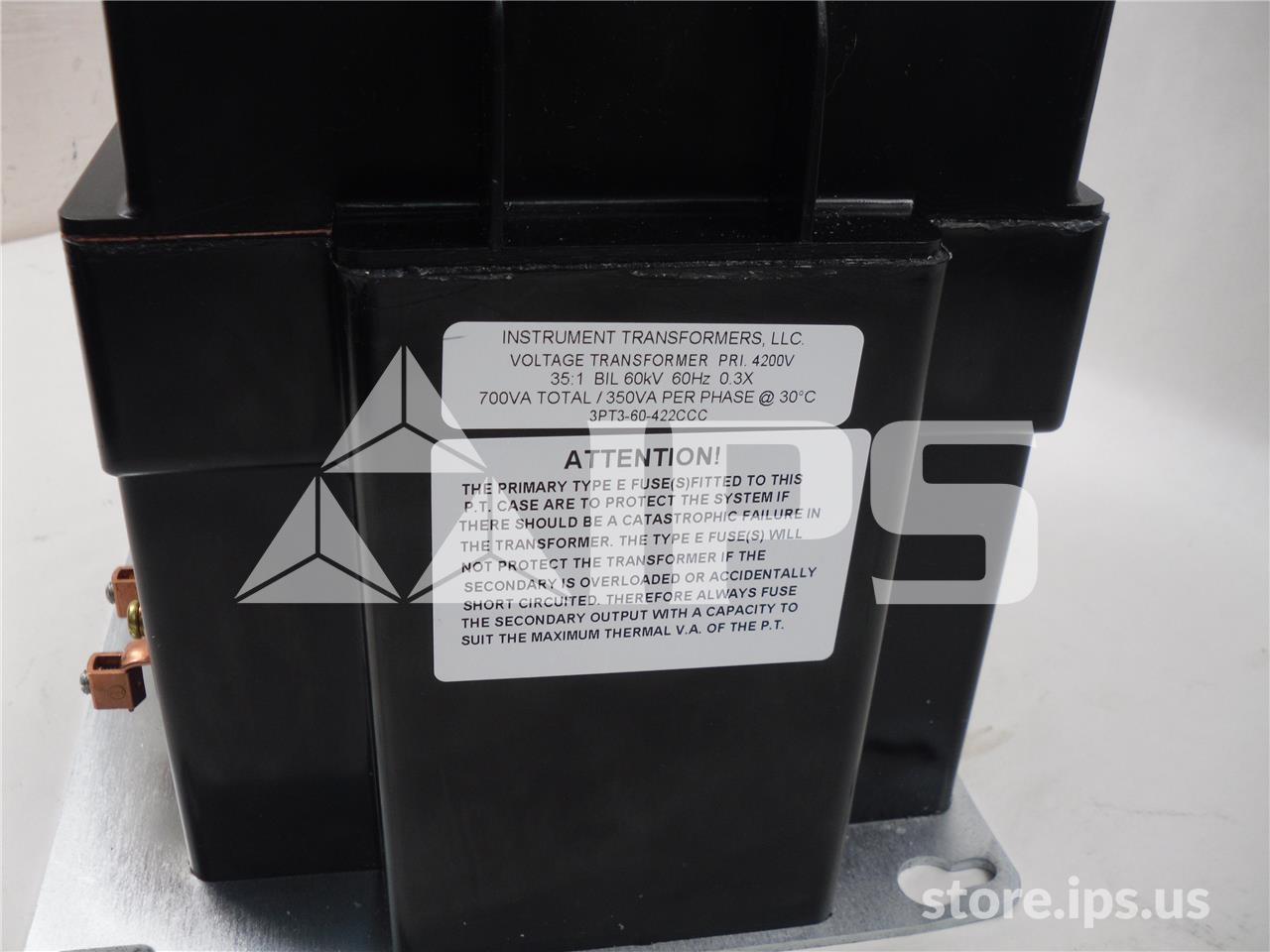 GE Voltage Transformer New 4200/120, 35:1, Indoor - Image 4