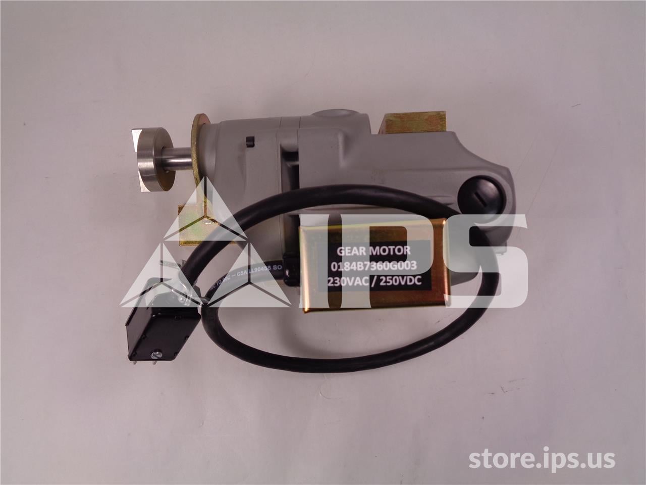 GE 230 Volts AC / 250 Volts DC Elevating Motor New For Magne-blast Switchgear, Non-oem - Image 1