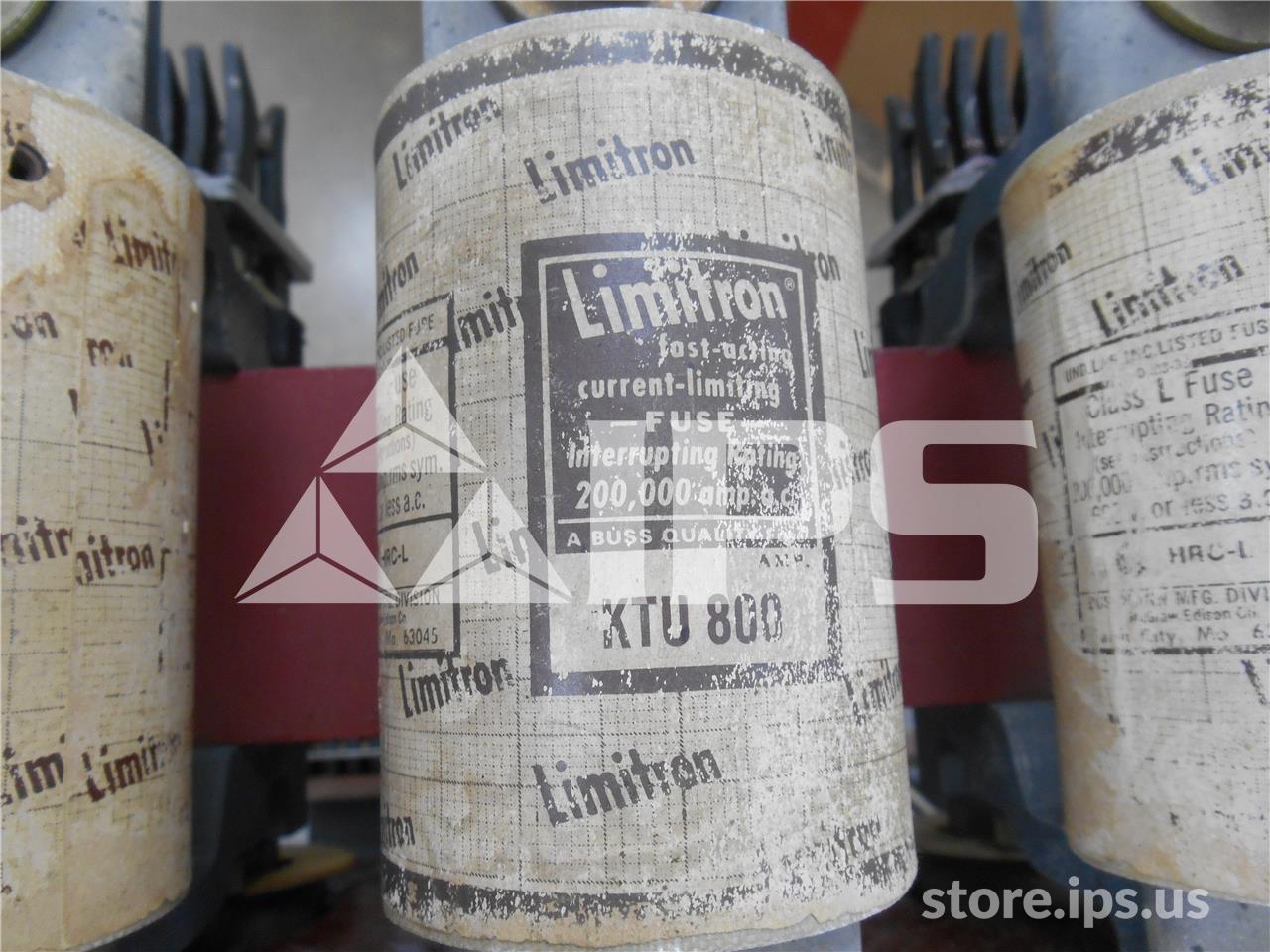 800 Amps Bussmann Current Limiting Fuse Class L For Laf - Image 1