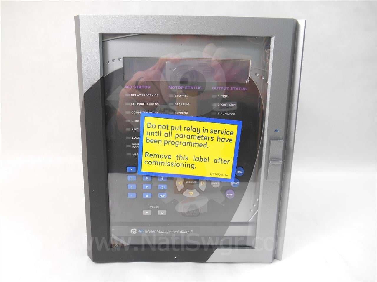 GE Multilin 469 Motor Management Relay New 90-300vdc/70-265vac, Enhanced Display - Image 6