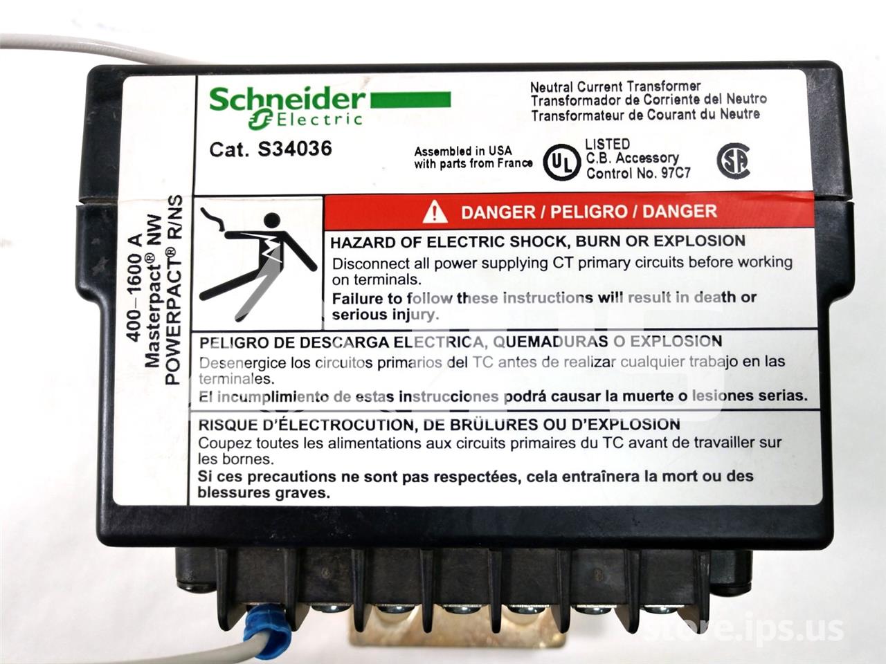 400-1600 Amps Square D Neutral Current Transformer For Masterpact Nw - Image 2