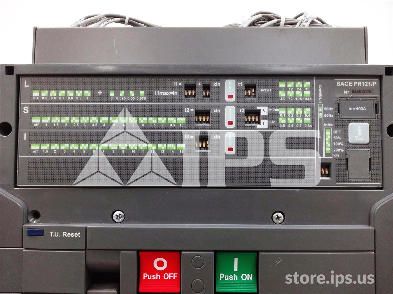 ABB Sace Pr121/p Solid State Programmer Lsi For Emax, Horizontal Mount - Image 1
